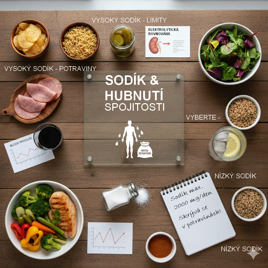 Jakou roli hraje v hubnutí konzumace sodíku